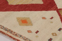 Tapis tribal Gabbeh vintage avec médaillon, par Rug & Kilim, Afghanistan, 1950-1959