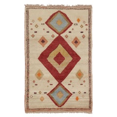 Tapis tribal Gabbeh vintage avec médaillon, par Rug & Kilim, Afghanistan, 1950-1959