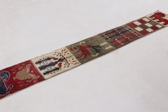 Vintage Gabbeh Extra-Long Pictorial Wool Runner by Rug & Kilim, 1950-1959