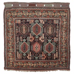 Antique Turkish Shiraz Gift-Sized Square Rug by Rug & Kilim, 1920-1929