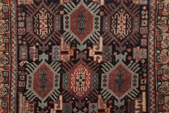 Antique Turkish Shiraz Gift-Sized Square Rug by Rug & Kilim, 1920-1929