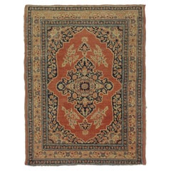 Antique Turkish Shiraz Gift-Sized Square Rug by Rug & Kilim, 1920-1929