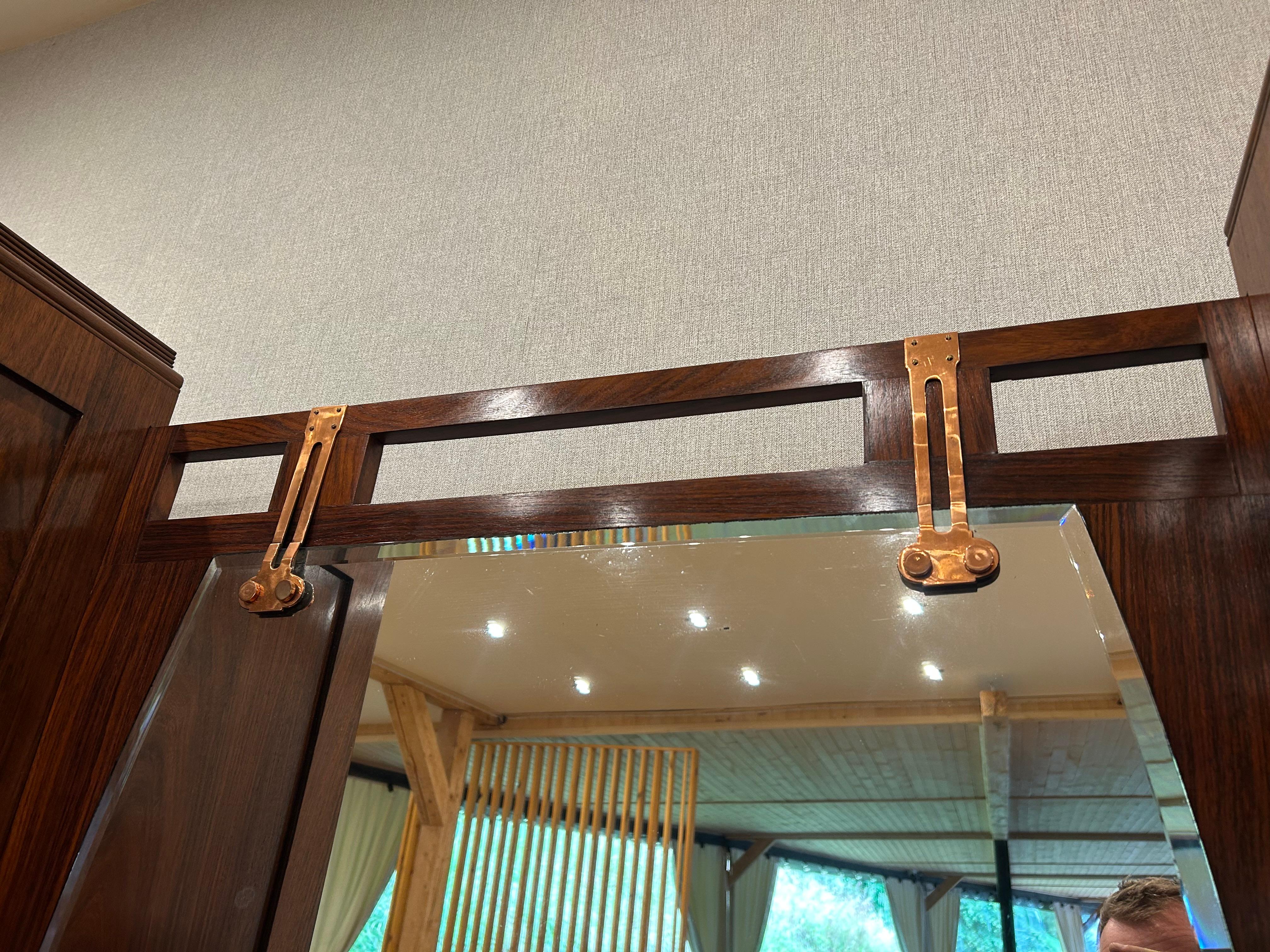 Cherry Secession Walnut Dresser  Nut from 1900 For Sale