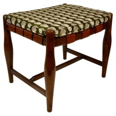 Josef Frank Stool from the 1920's with Pillow.