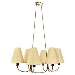 Globe Lamp, made in Brass from J.T. Kalmar, 1950's Austria