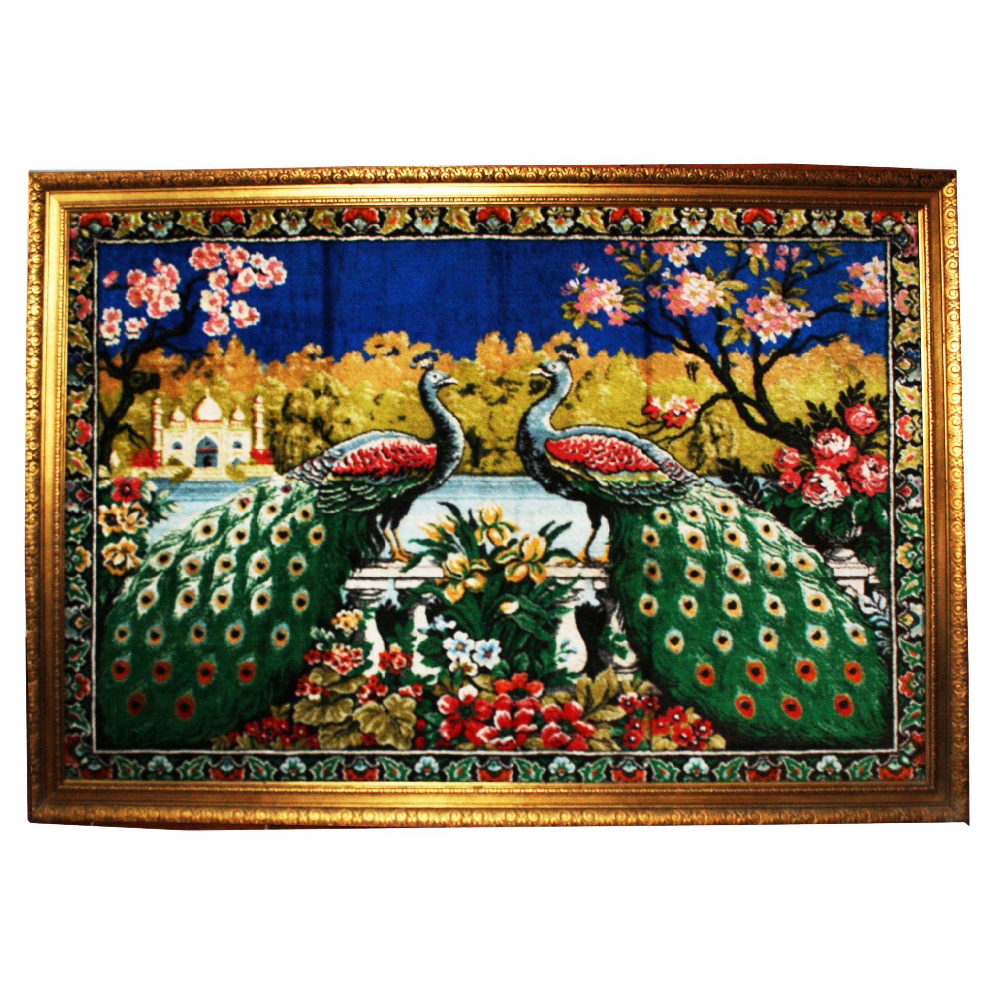 *Only the mat, the frame is not included
Typical decorative objects on the walls of many Spanish homes in the middle of the 20th century. Normally they were scenes of exotic animals, although there were also other themes. In this case it is an
