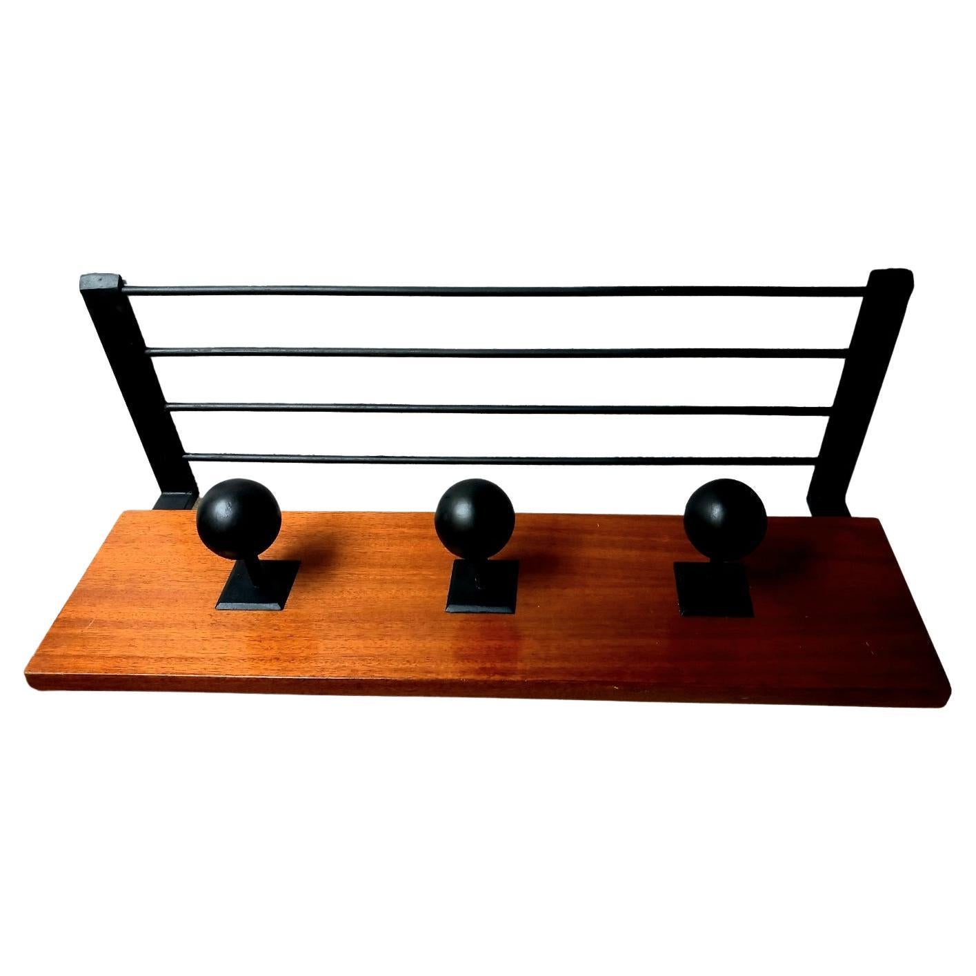  Coat Rack Mid-Century Modern Elegant  Hat Racks and Stands, Design Italian 50s For Sale