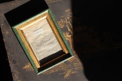Mid 19th Century Gen. Tom Thumb Calling Card P.T. Barnum Fairground Circus