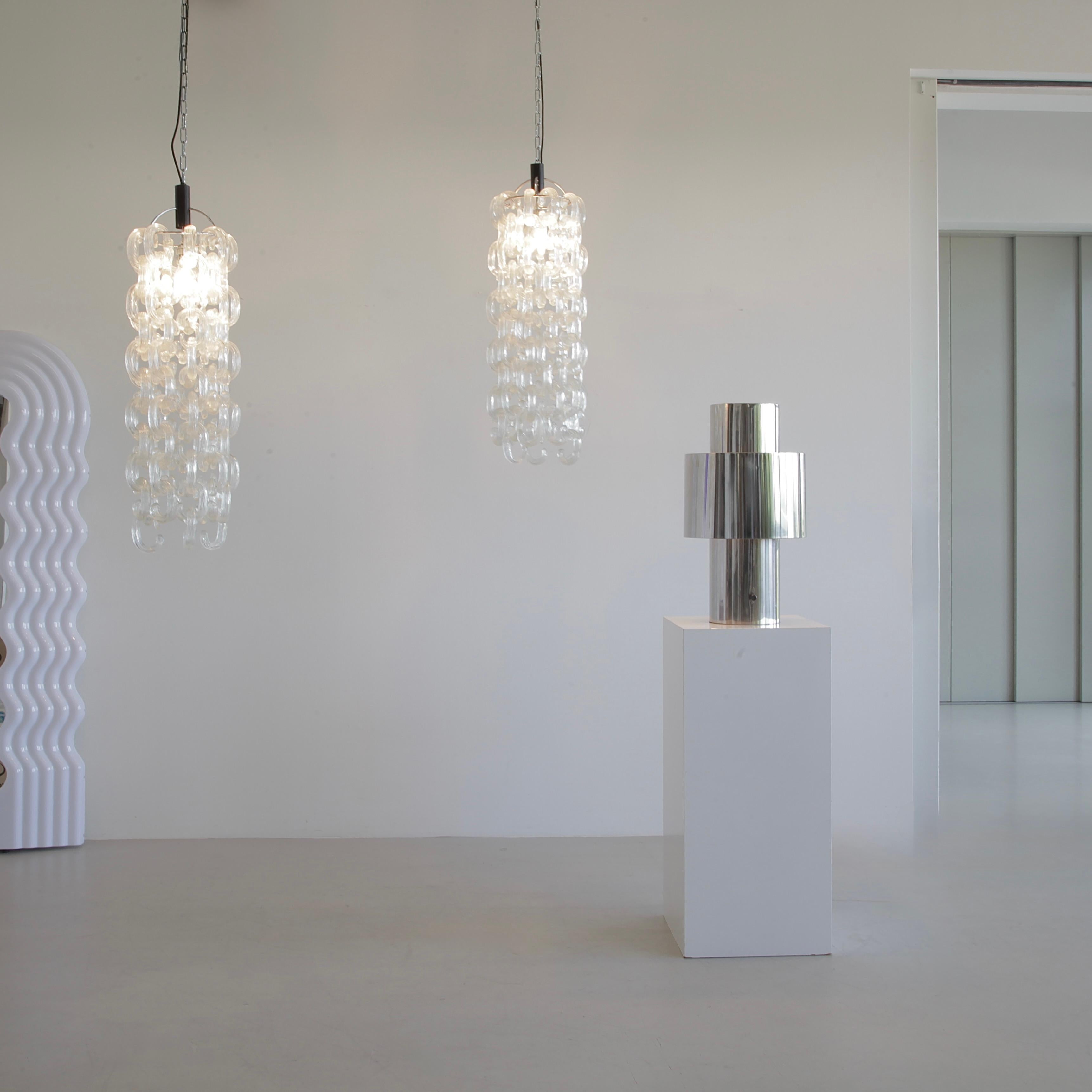 Coppia di lampadari di Giusto Toso 