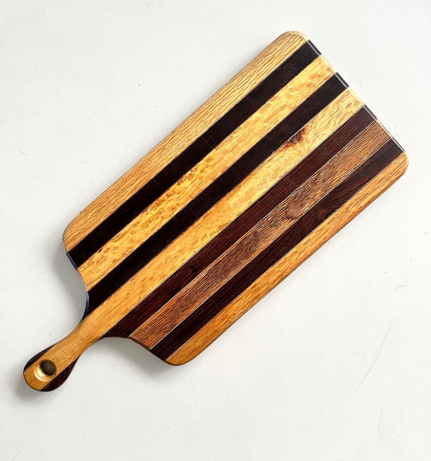 Sculpté Plateau de service / planche à découper Don Shoemaker des années 1960 en vente