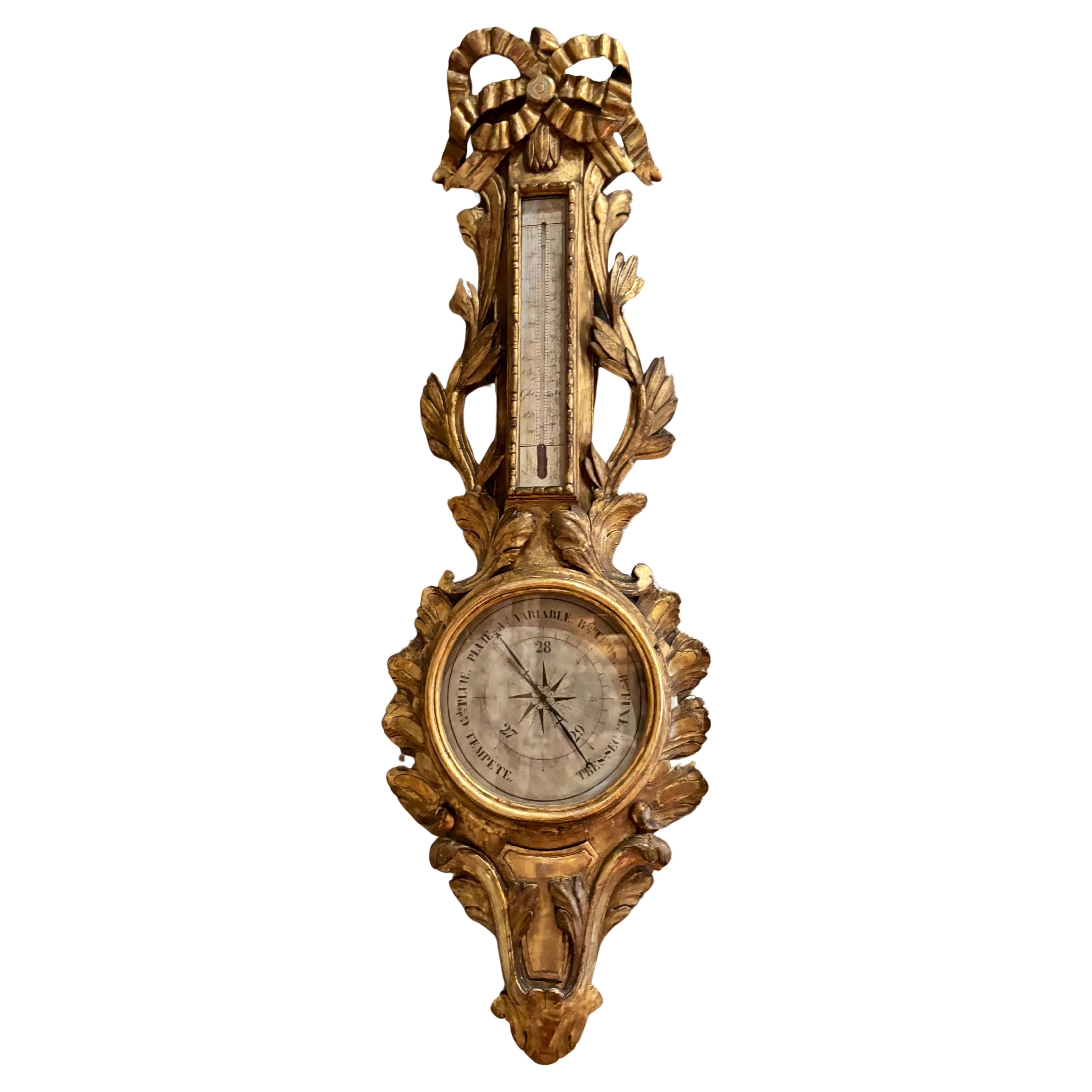 How does a wall barometer work?