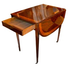 Englischer Sheraton Pembroke Drop Leaf Tisch aus dem 18.