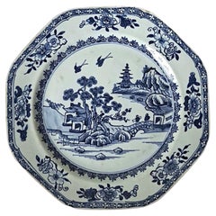 Chinese Export Octagonal Porcelain Plate, Jingdezhen Manufacture-10
