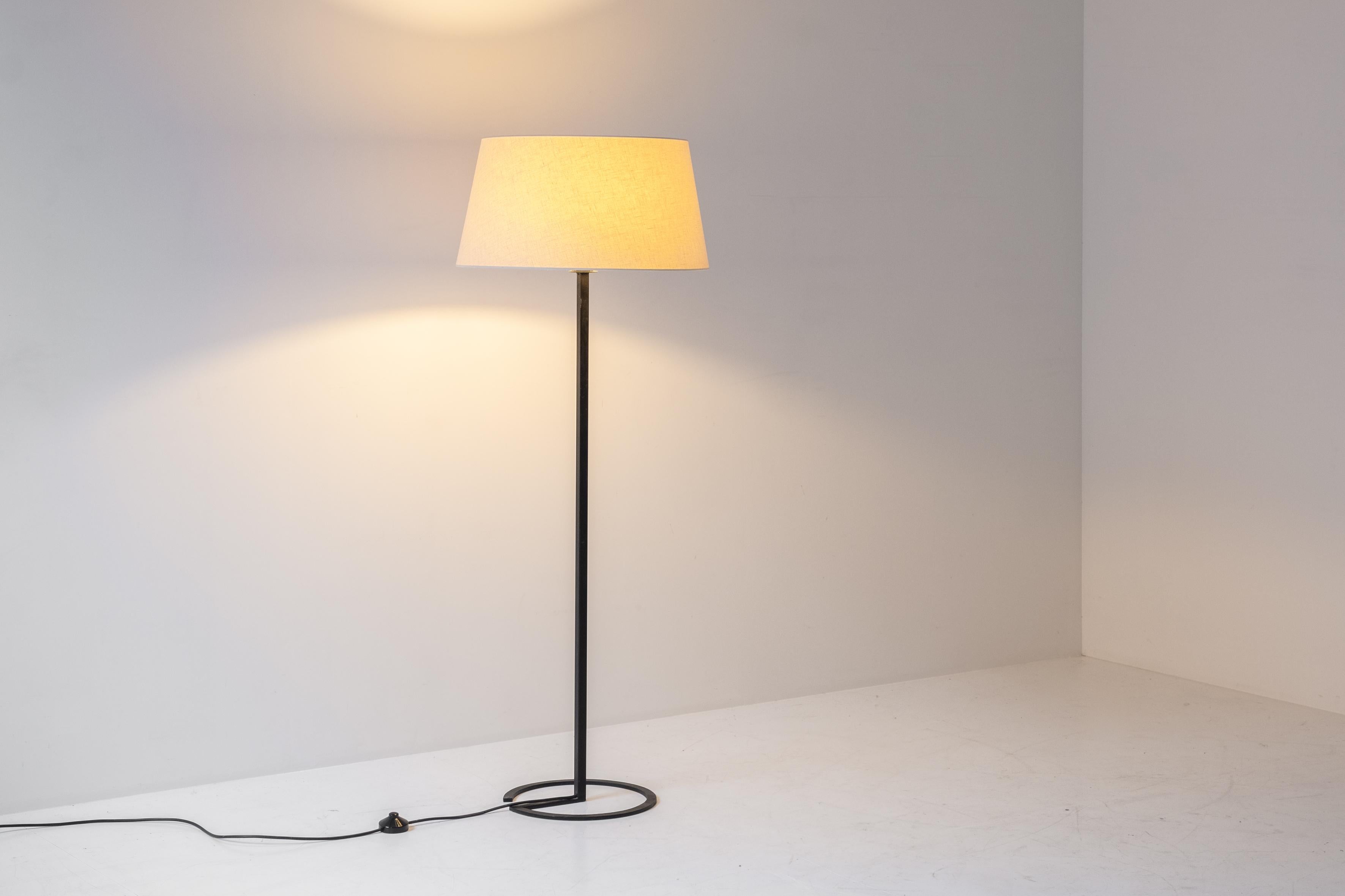 Mid-20th Century Floor lamp from France, designed and manufactured during the 1950s. For Sale