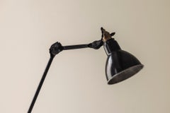Rare French model 201 table lamp by Bernard-Albin Gras for Ravel Clamart, 1930s.