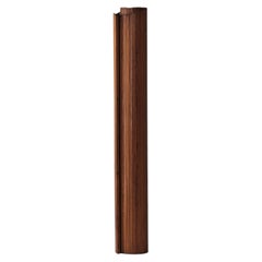 S.N.S.A. pine tambour room divider in the taste of Baumann, France 1950s