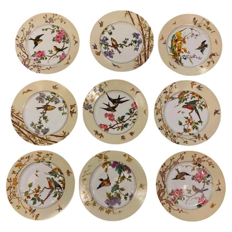90 Pieces Limoges Service signed Charles Field Haviland Aesthetic