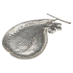 Signed Buccellati fig table ornament, sterling silver 925