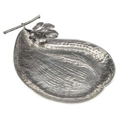 Signed Buccellati fig table ornament, sterling silver 925