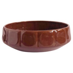 Cuenco de cerámica «Forte» en color chocolate, de Greg Natale