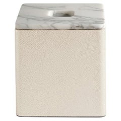 Boîte à mouchoirs « Shagreen Arabescato » de la collection Palco, par Greg Natale