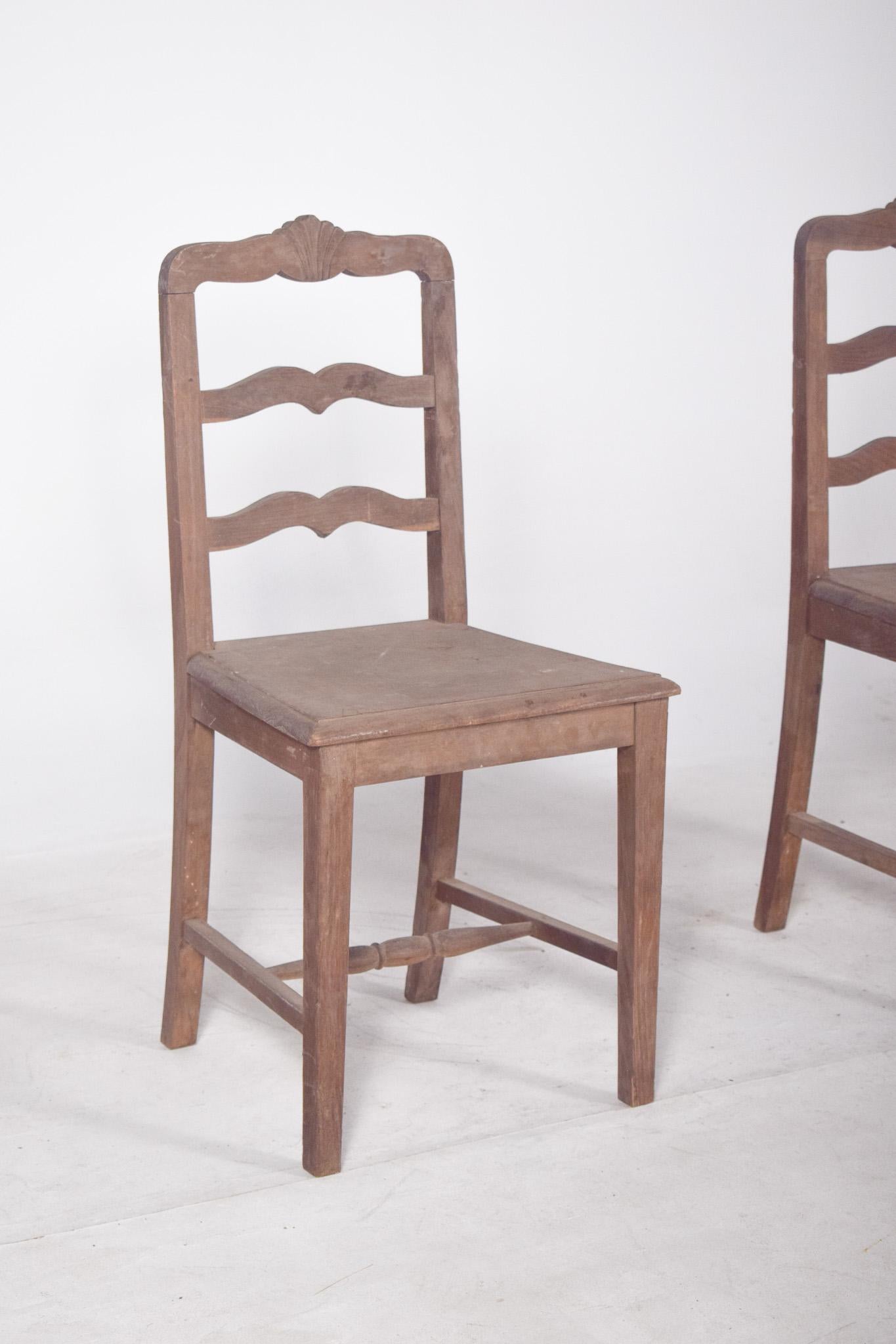 Mid-Century moderno Coppia di sedie floreali del XX secolo in vendita