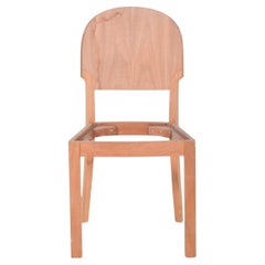 Chaise de style déco du 20e siècle en Wood Wood