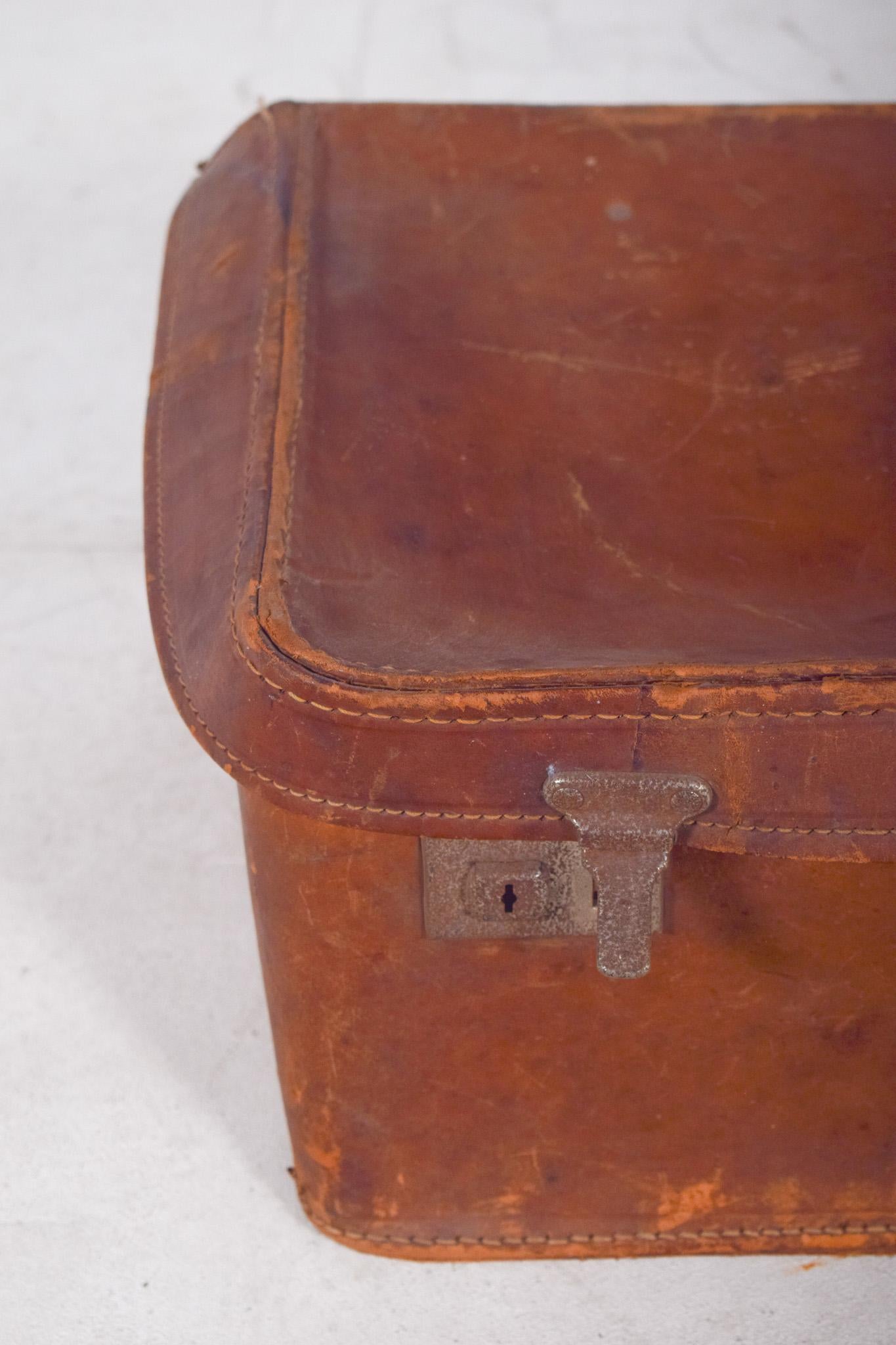 Borsa da viaggio in pelle danese di metà secolo In condizioni buone in vendita a Lisboa, Lisboa