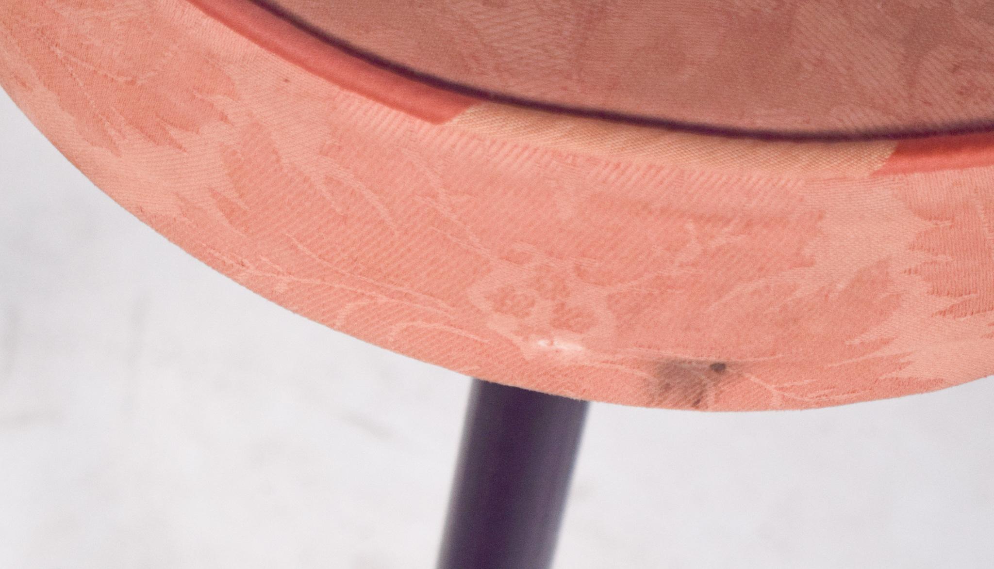 Mid-Century Three Tall Iron Bar Stools For Sale 1