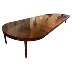 8-foot Louis XVI Mahogany Dining Table, Of 5.30m Long