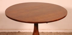 Mesa trípode de roble, hacia 1800