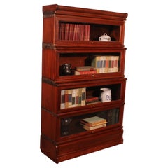 Librería «Globe Wernicke Waterfall» de caoba con 4 secciones