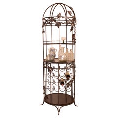 Wrought-iron Bar Decorated With Grape Clusters