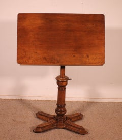 Drawing Table In Walnut—19th Century