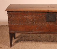 Welch Oak Plank Chest /coffer- 16th Century