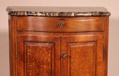 Credenza in rovere del XVIII secolo, in stile Luigi XV