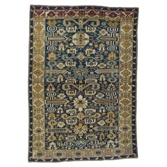 Antique Caucasian Shirvan Area Rug 3'10" x 5'5"