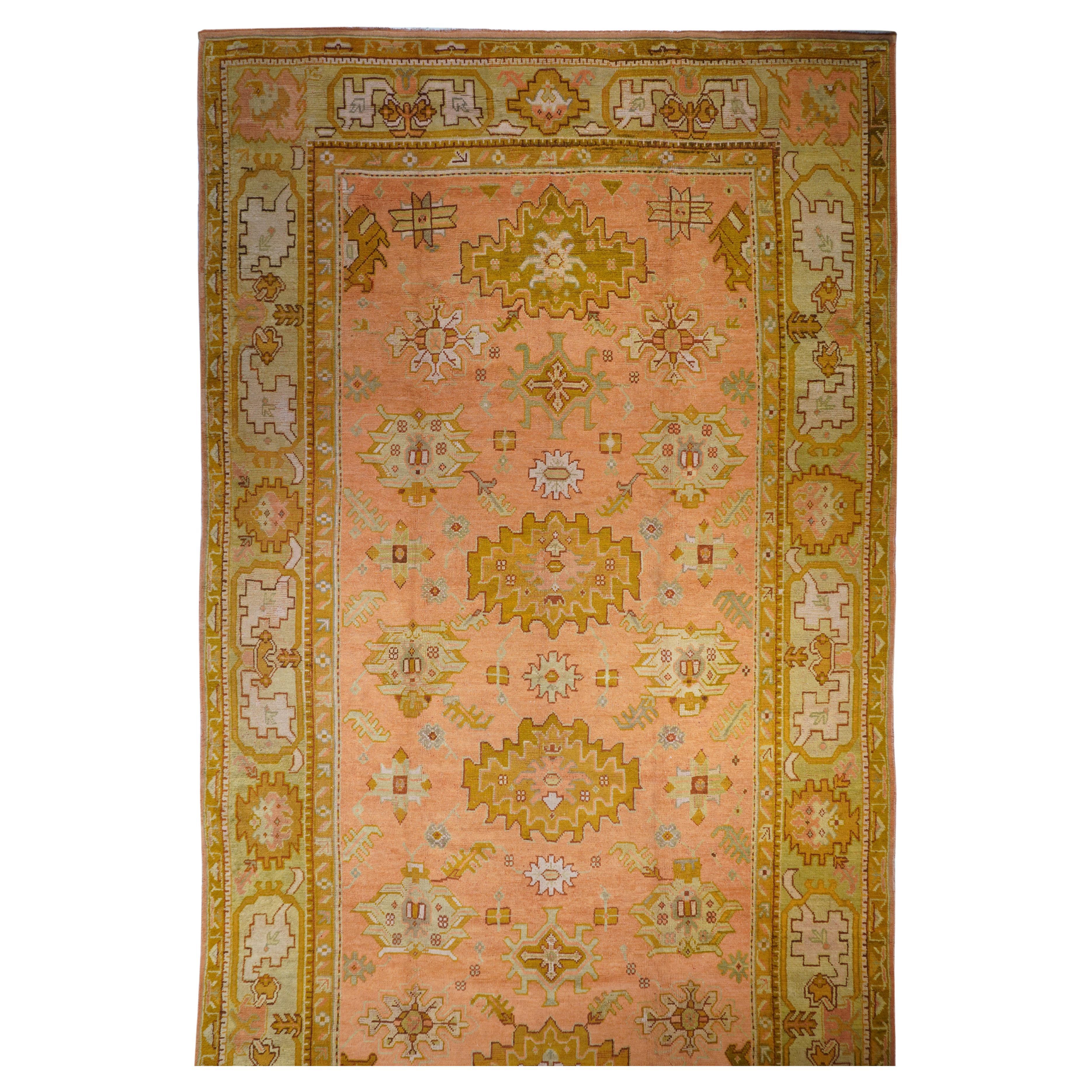 Alfombra Oushak Antigua 10'5'' x 18'10''