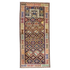 Fine Antique Caucasian Akstafa Rug 2’11” x 6’5”
