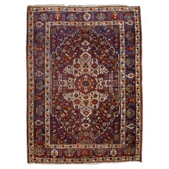 Antique Persian Qashqai Rug 6’2” x 8’4”