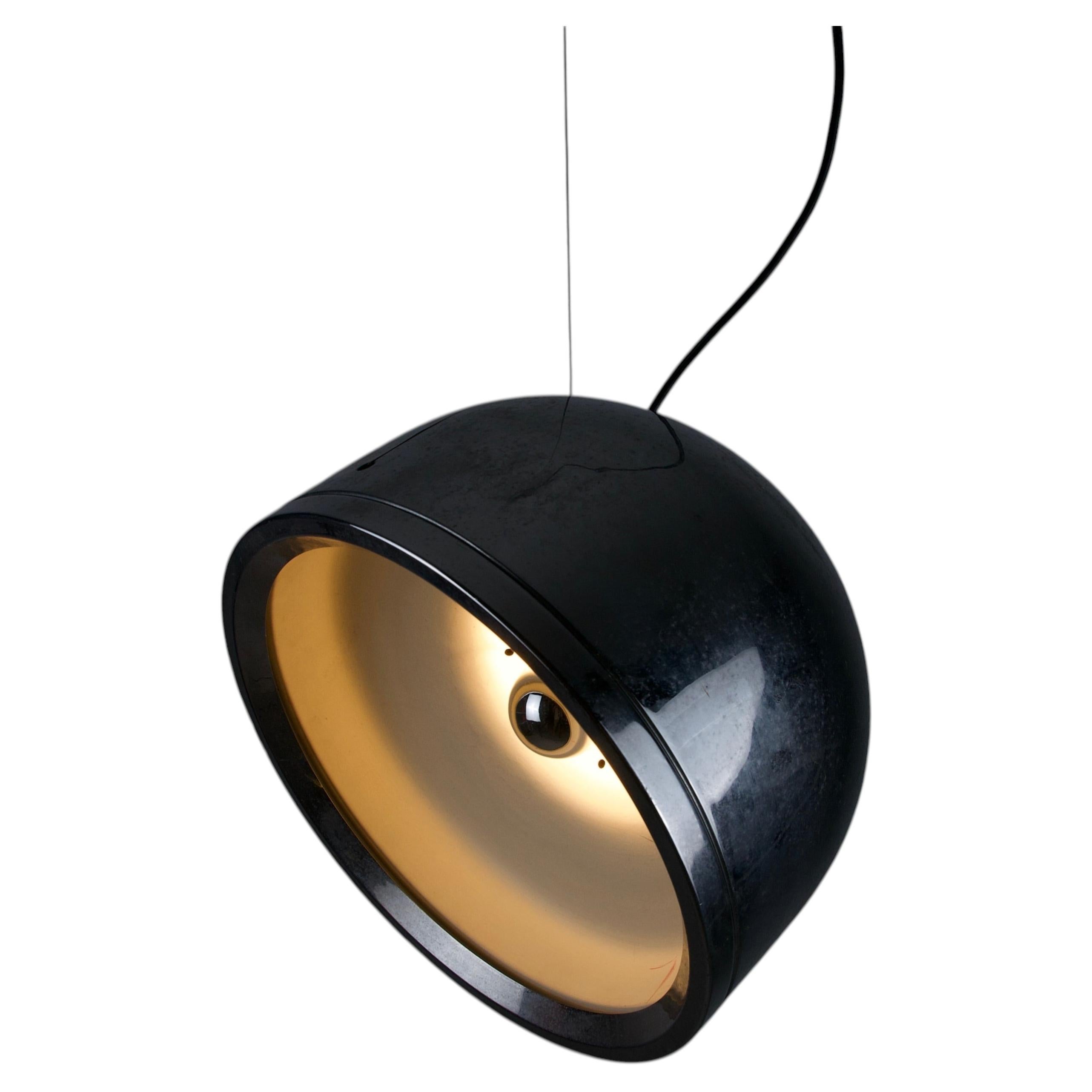 Chrome Pendant Lamp in the style of Artemide, Italy, 1970s