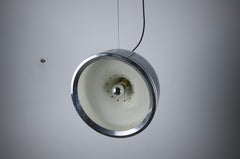 Chrome Pendant Lamp in the style of Artemide, Italy, 1970s