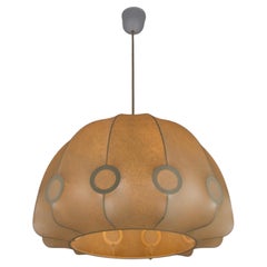 Cocoon-Hängeleuchte aus der Mitte des Jahrhunderts, 1960er Jahre, Italien