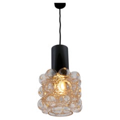 Bubble Glass Pendant Lamp by Helena Tynell for Glashütte Limburg, 1960s