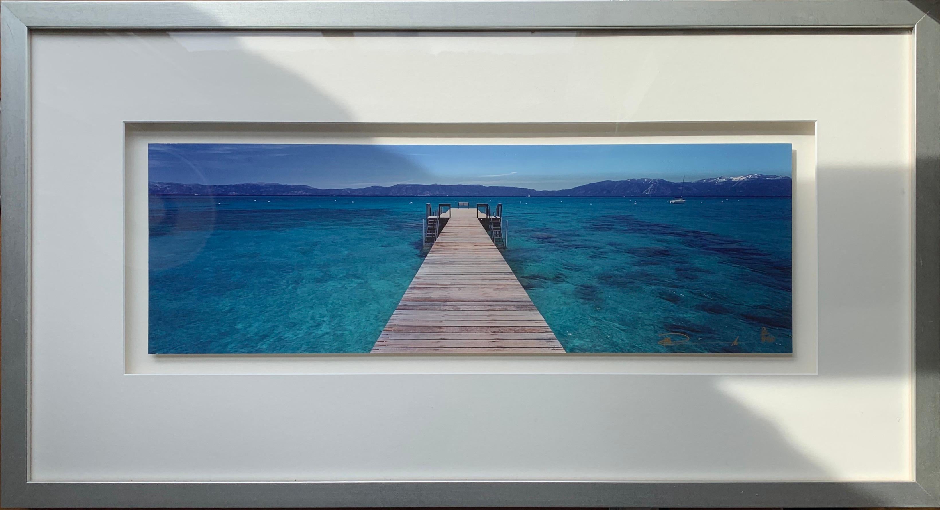 Australian Peter Lik Tahoe Jetty 2/950 Limited Edition Gallery Mounted  For Sale