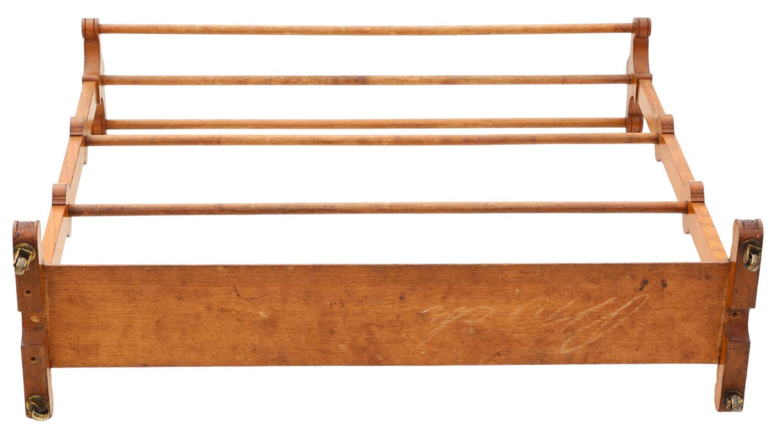 Antico porta-asciugamani in Oak - Grande c.1900, di ottima qualità in vendita 1