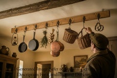 Antique Early 18th/19th Century Kitchen Game Hook Rack – Fine Quality