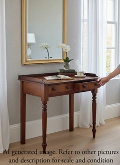Antique Fine Quality 19th Century Mahogany Writing / Dressing Table Desk