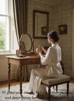 Bureau / coiffeuse ancien en pin résineux du XIXe siècle, de belle qualité