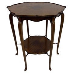 Edwardian Two-Tier Occasional Table by Marsh Jones and Cribb